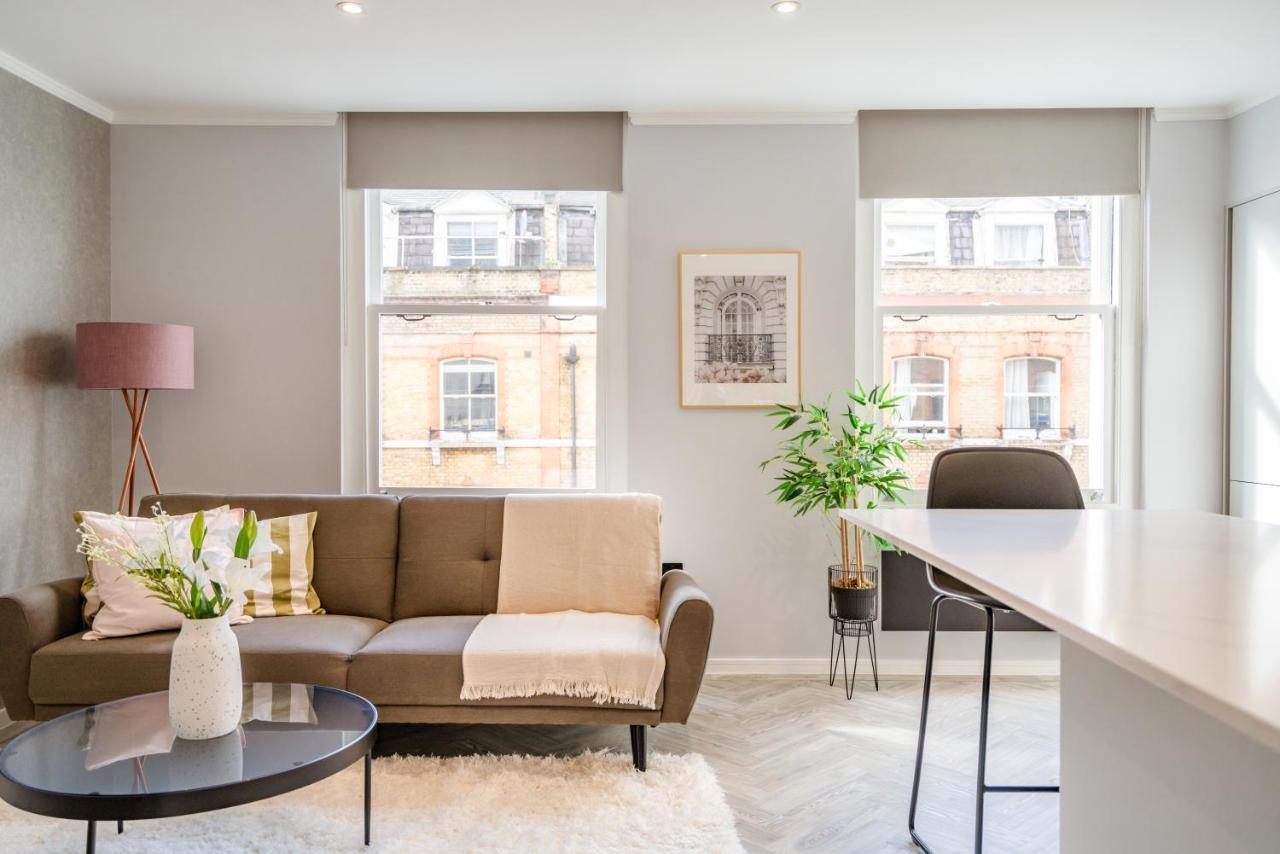 Modern & Chic One Bedroom Apartments In Fitzrovia By Sojo Stay London Bagian luar foto
